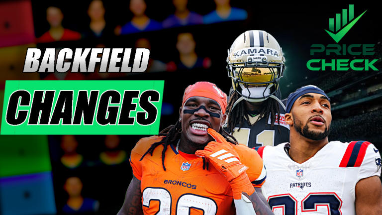 5 Backfields to Watch for Fantasy Football in Week 3